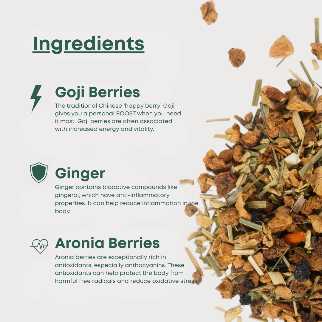 Boost - Fruity Tea with Apple for Energy