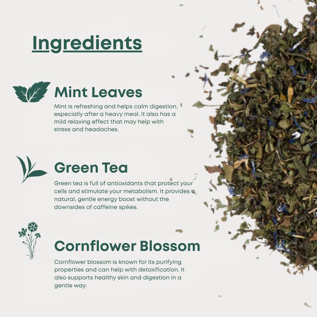 Marrakech Mint - Mint Tea with Chinese Gun Powder